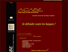 Tablet Screenshot of acabe.fr